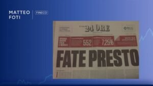 rischio default italia - fallimento BTP fate presto